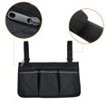 thumbnail image 2 of Bolsa para silla de ruedas Multifuncional Silla Reposabrazos Bolsillo para Hombres Mujeres (Negro), 2 of 9