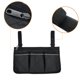 thumbnail image 2 of Bolsa Para Silla De Ruedas Bolsa para silla de ruedas Multifuncional Silla Reposabrazos Bolsillo para Hombres Mujeres (Negro) Wdftyju Libre de BPA, 2 of 9