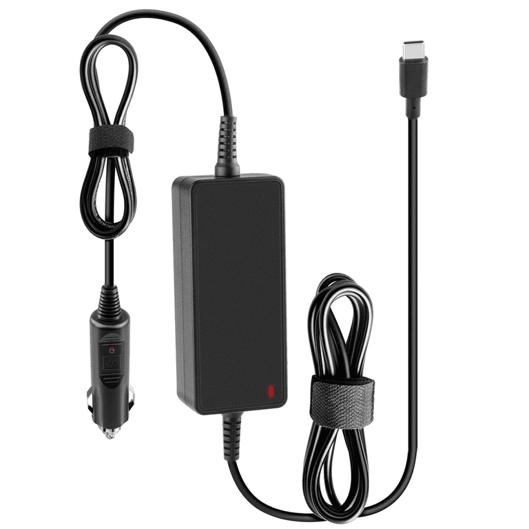 Amsk Power Car Charger for Dell Latitude 5320 7200 7210 7310 7320 2-in-1 Laptop Usb-c 65W