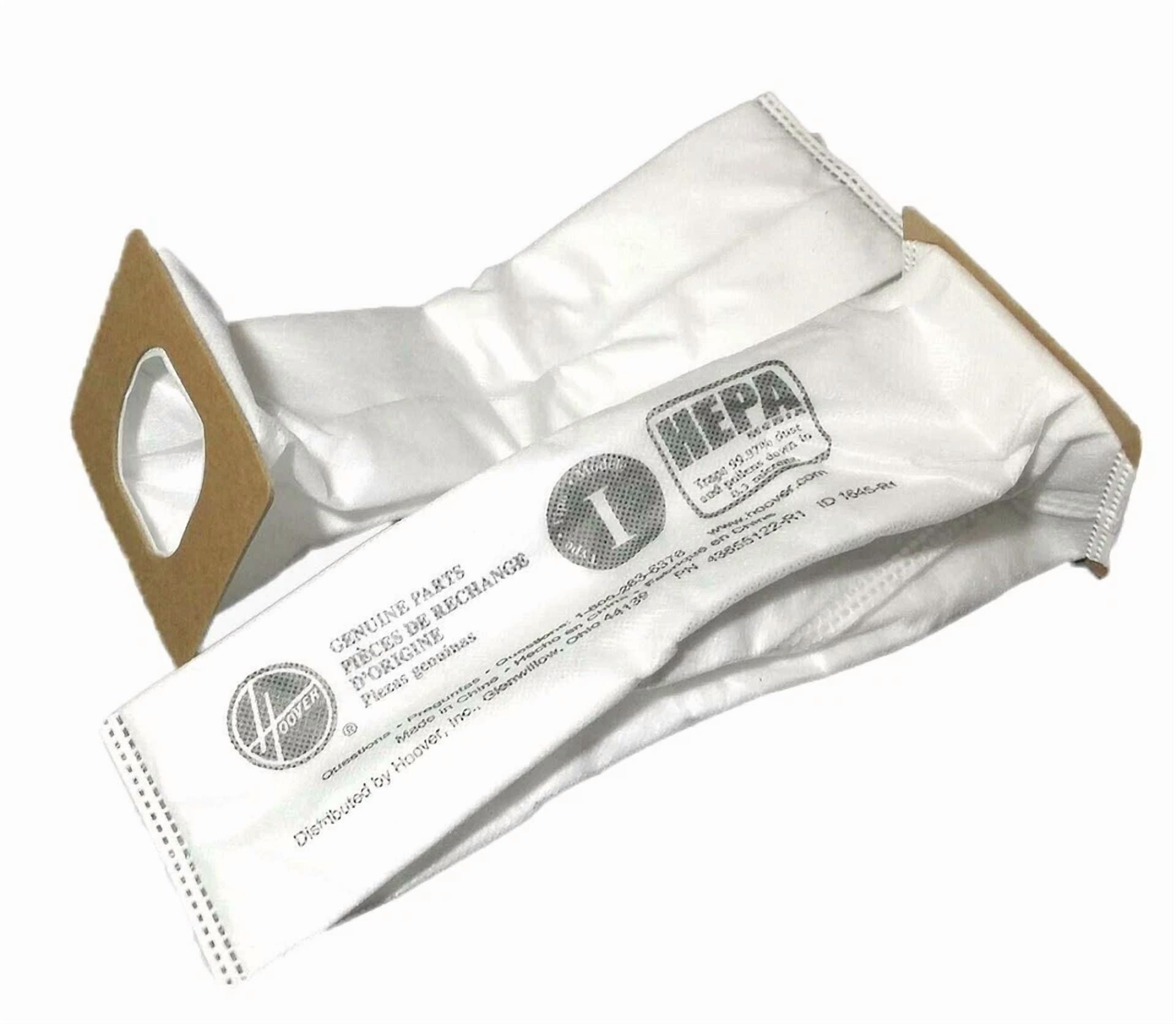 CIRCLE- 4 Fits For Hoover Cloth Type I Hepa Bags Ah10005, Sh10000 Platinum Canister