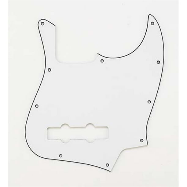 White Pickguard for Jazz Bass - Walmart.com - Walmart.com