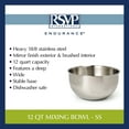 thumbnail image 4 of RSVP Intl 12 Qt Mixing Bowl - Stainless Steel, 4 of 5