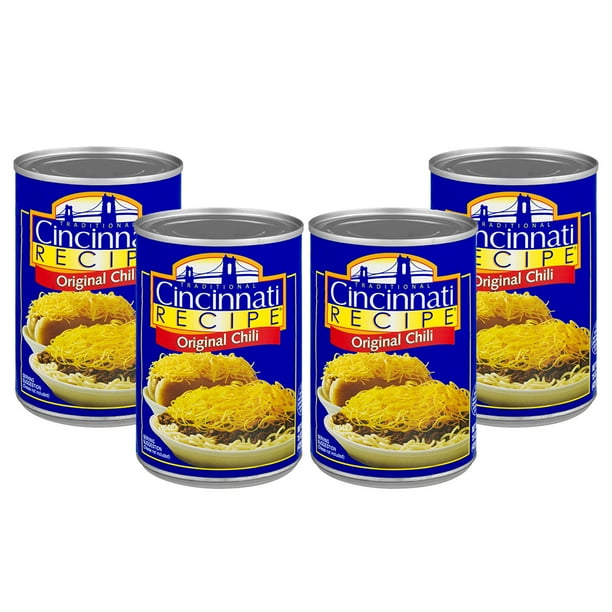 3 Pack Cincinnati Recipe Chili With Meat 15 Oz Walmart Com Walmart Com