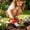 Red#2, variant on MTBLYS Stainless Steel Garden Trowel Digging Tool Round Point Shovel 1-Piece for Transplanting Loosening Pot Changing Home Gardening Vegetable Garden