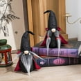 thumbnail image 3 of 2 Piezas de Muñeco de Peluche Sin Rostro de Gnomo de Halloween Hecho A Mano, Muñeco de Gnomo Sueco, Decoración de Halloween, 3 of 5