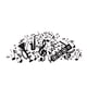 thumbnail image 1 of Inteprter Pegatina de pared de notas musicales para sala de estar, diseño de escena interior, autoadhesivo, calcomanía de fondo DIY, adorno para el Decoración del hogar Negro 57x24cm Inteprter HA075280-05, 1 of 6