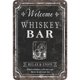 thumbnail image 1 of Placa Metal Vintage Barra Whisky Pintura Hierro Rectangular Artística para El 20x30cm, 1 of 9