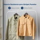 thumbnail image 4 of Ganchos de Madera Premium Serenelife, Ahorradores de Espacio, Resistentes, con Gancho Metálico Giratorio de 360°, para Abrigos, Pantalones y Vestidos, Marrón, Pack 80, 4 of 7
