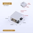 thumbnail image 1 of 4PCS Glass Shelf Bracket,Adjustable Clamp Brackets for Shelves,Wall Mount Clamps Glass Shelves,Bathroom Clip Holder Support, 1 of 5