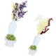 thumbnail image 3 of Juego de Plantas Artificiales en Maceta ANGGREK Conjunto de Plantas en Macetas de Simulación, 3 of 8