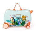 thumbnail image 3 of MILK&MOO Rideable Children's Suitcase, Riding Weight 50kg/110Lb, Fun and Safe, 3 of 7