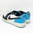 thumbnail image 5 of Ni - ke Ni - ke Boys Air Jordan 1 CZ0858-104 White Basketball Shoes Sneakers Size 6.5Y, 5 of 5