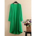 thumbnail image 5 of Spring Summer Sun Protection Clothing Women Long Cardigan Female Cardigans Long Sleeve Loose Coat Jacket Ladies Shawl Outerwear, 5 of 7