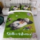 thumbnail image 4 of Stillwater Conjunto de sábanas temático, trío de piezas, cómodo y amigable con la piel, diseño único, regalo de decoración para el hogar para familiares, amigos y fans,140cm *210cm, 4 of 6