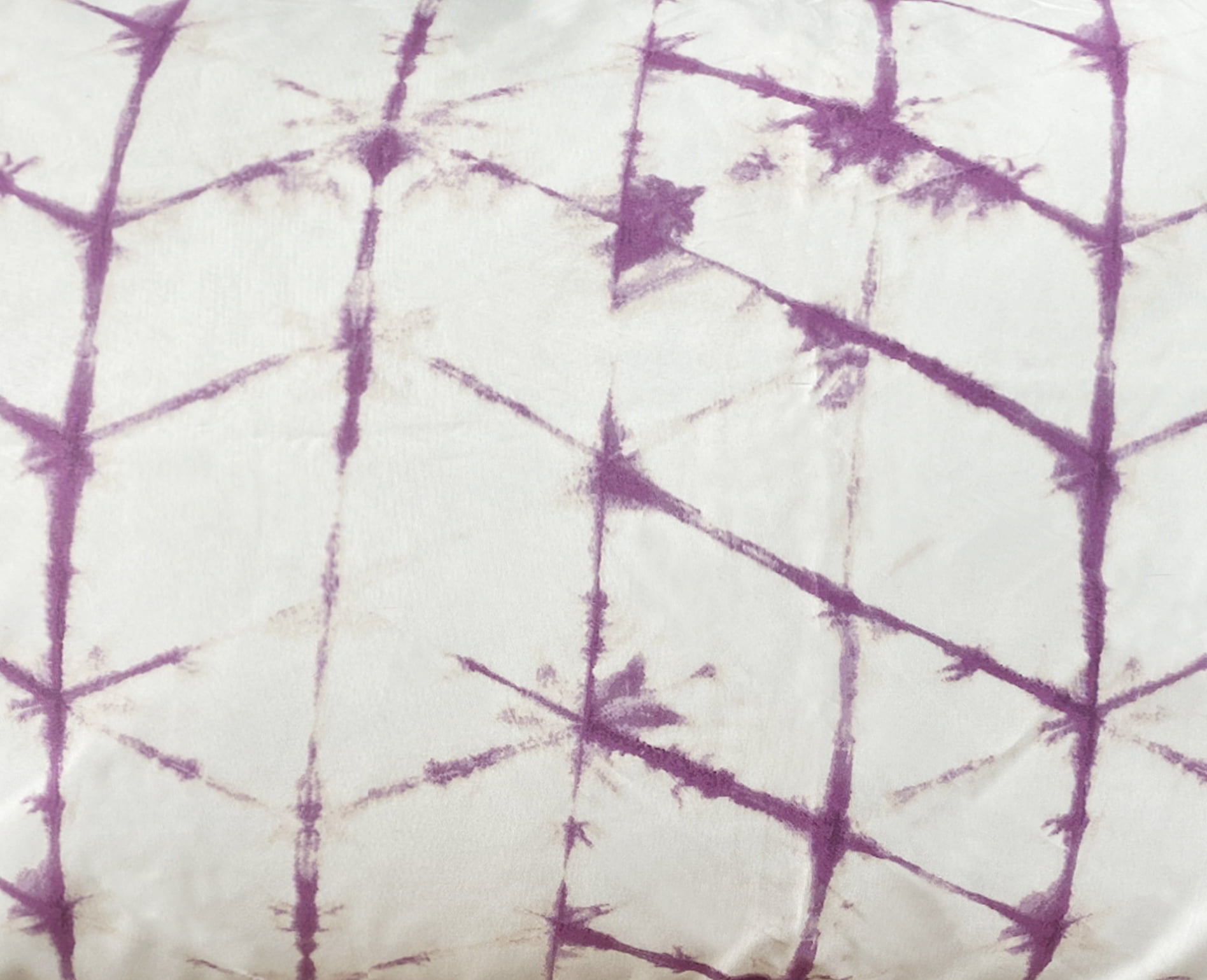 Roxanne Tie Dye 4-piece Sheet Set Purple Queen