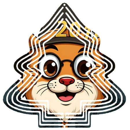 Metal Hanging Christmas Tree Wind Decorations – Unique Garden Spinners with Playful Concentric Patterns for Yard and Garden Charm Metal Hanging Christmas Tree Wind Decorations – Unique Garden Spinners with Playful Concentric Patterns for Yard and Garden Charm