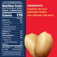 thumbnail image 3 of (4 pack) PLANTERS Lightly Salted Dry Roasted Peanuts, 7g (8% DV) Plant-Based Protein, Party Snacks, 16 oz Jar, 3 of 11