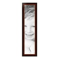 thumbnail image 2 of ArtToFrames 8" x 36" Matte Mahogany with Gold Accent Diploma Picture Frame, 8x36 inch Brown Wood Poster Frame (WOM-5109),  Pack, 2 of 7