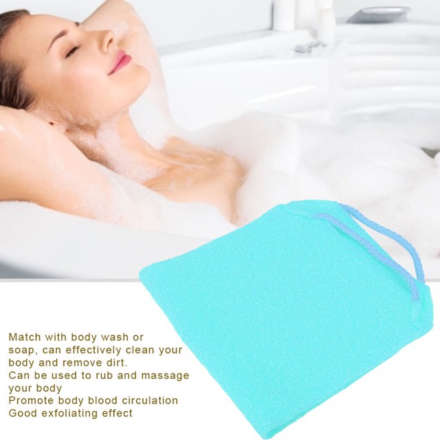 TOALLITA EXFOLIANTE ECOLÓGICA, TOALLA DE LIMPIZA DEL CUERPO TOALLAS SEGURAS PARA LA TOALLA, TOALLITA PARA MASAJE DE MASAJE