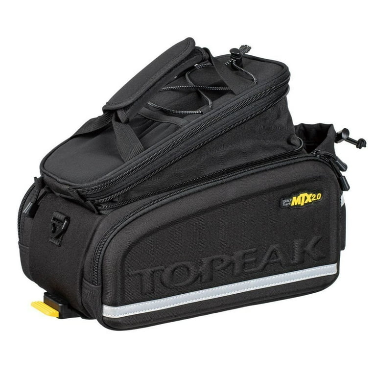 Topeak MTX 2.0 Trunk Bag DX Black 14.2x9.8x8.5in MTX 2.0