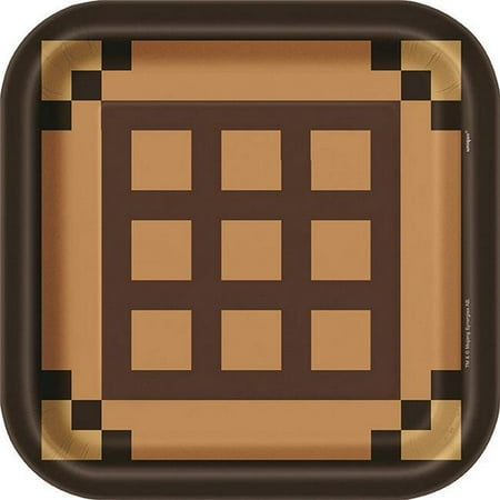 

9 in. Minecraft Dinner Plate Pack of 8