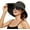 Black, variant on Women's Wide Brim Straw Sun Hat UPF 50+ UV Protection - Foldable Packable Summer Beach Visor Cap for Outdoor Travel