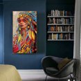 thumbnail image 3 of YXC279 Diamante Parcial Serie Personajes Mujer India Resina Forma Especial 30 * 50 Cm, 3 of 9