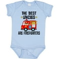 thumbnail image 3 of Inktastic Best Uncles Are Firefighters Boys or Girls Baby Bodysuit, 3 of 5