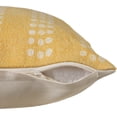 thumbnail image 3 of Ox Bay Khloe 20" x 20" Yellow Dotted Stripe Cotton Adult Decorative Throw Pillow, 3 of 11