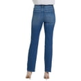 thumbnail image 2 of NYDJ womens  Marilyn High-Rise Romantic Indigo Straight Leg Jean, 8, 2 of 4