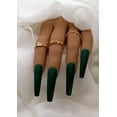 thumbnail image 1 of Lovely Claws Matte Green 2XL Press on Nails Set, 1 of 3