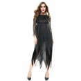 thumbnail image 6 of Women's Elegant Bride Outfit Halloween Role Play Dress Gothic Lace Gown Wedding Attire, 6 of 6