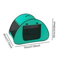 thumbnail image 7 of Stgfyxgs Cat Tent Cat House Cave Nest Cute Sturdy Foldable Bed Pet Supplies Dog Tent House for Small Animals Cats Dogs All Seasons Use, 7 of 7