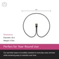 thumbnail image 6 of Yard Butler RB-13 1/2-Inch Lawn Sprinkler Stand, Adjustable Metal Ring Base Sprinklers for Yard, Easy Base Stand for Garden Sprinklers for Large Areas, 6 of 7