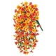 thumbnail image 4 of Flores artificiales colgantes de seda para decoración del hogar, flores falsas de seda colgantes Amarillo naranja, 4 of 9