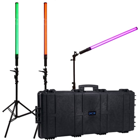 Dracast X Series LED Lighting Kit 9 (x3 DRXLT800 1190 Travel Case)