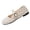 Beige, variant on Taqqpue Women Flat Shoes Under 10 Women's Fashion Casual Print Spring Summer Flats With Soft Soles For Comfortable Commuting Flat Shoes for Women