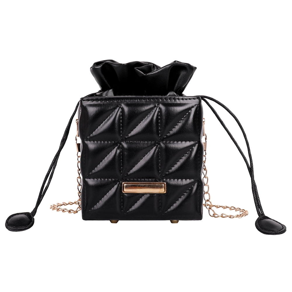 Women's Handbag Wicker Straw Rattan Sling Bag Lock Box | eBay
