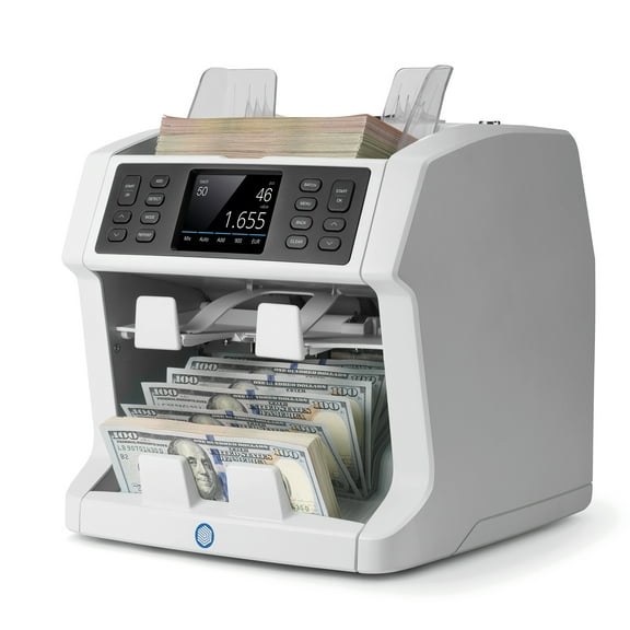 Safescan 2995-SX - Multilingual banknote value counter and fitness sorter with 7-point detection - identifies notes that are unfit for recirculation or your ATM machine