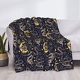 thumbnail image 3 of Yiaed Snake Sleep Print Blanket Throw Blanket Soft Cozy Flannel Blanket for Home Bed Sofa Couch Chair-60"x50", 3 of 6