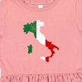 thumbnail image 4 of Inktastic Italian Map Flag Girls Toddler Dress, 4 of 5