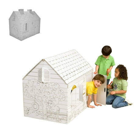 My Very Own House And Hide And Seek Cardboard Playhouse 2 Pack
