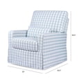 thumbnail image 4 of Namesake Crawford Pillowback Comfort Swivel Glider, 4 of 7