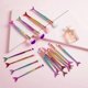 thumbnail image 1 of 4pcs Gradient Mermaid Makeup Brushes Kit Maquiagem Maquillaje New Mermaid Foundation Eyebrow Eyeliner Cosmetic Makeup Brushes, 1 of 4