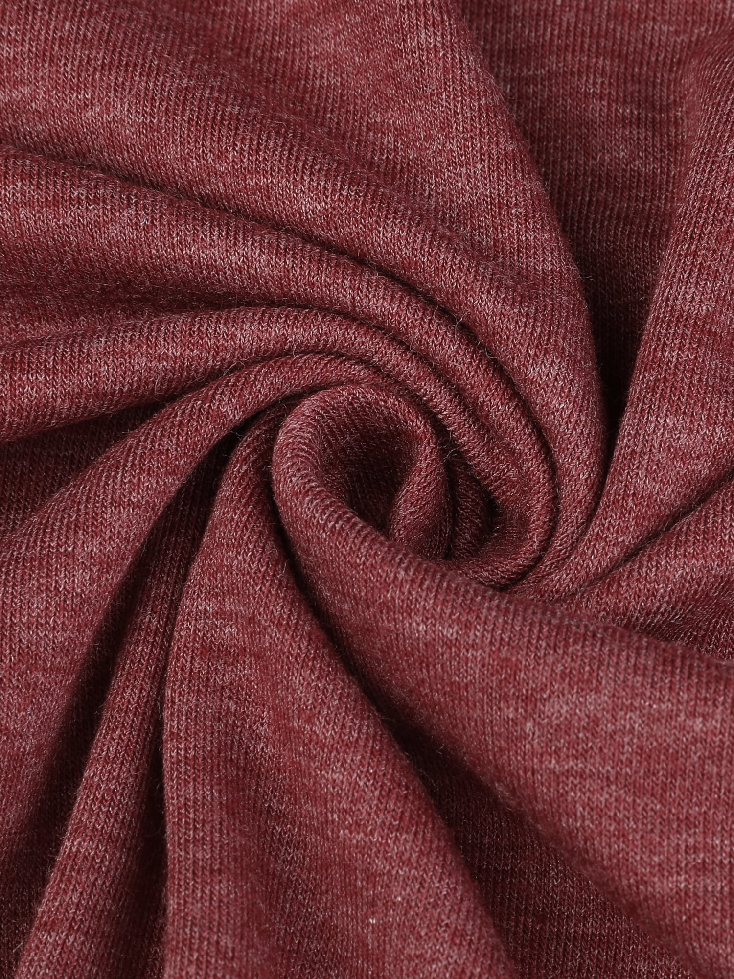 DARING DIVA Women' Plus Size Tunic Button Henley Blouses 4X Burgundy