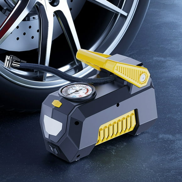 Last Chance Double Cylinder Automobile Pump Portable High Power Vehicle Mounted Pump Is Applicable To Automobiles Motorcycles Bicycles Balls Rubber Boats Etc 2025 New