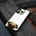 thumbnail image 4 of FINCIBO Soft Rubber Protector Cover Case for Apple iPhone 14 Pro 6.1" 2022, Animal Pug Puppy Dog, 4 of 5