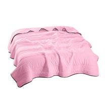 100Fens Water Washed Cotton Conditioning Quilt Summer Cool Quilt Summer Thin Quilt Quilt Core Machine Washable Summer Solid Color