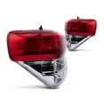 thumbnail image 4 of CarLights360: For 2010 2011 2012 2013 Toyota 4Runner Tail Light Assembly Driver and Passenger Side DOT Certified Chrome w/Bulbs | TO2818147 TO2819147, 4 of 9