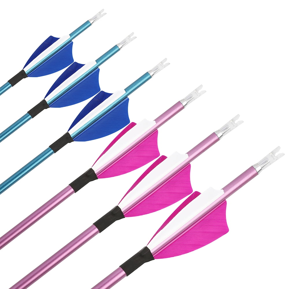 AME 31 inch Pure Carbon Arrows ID4.2mm Feathers SP400-1000 Archery Bow Shooting Hunting